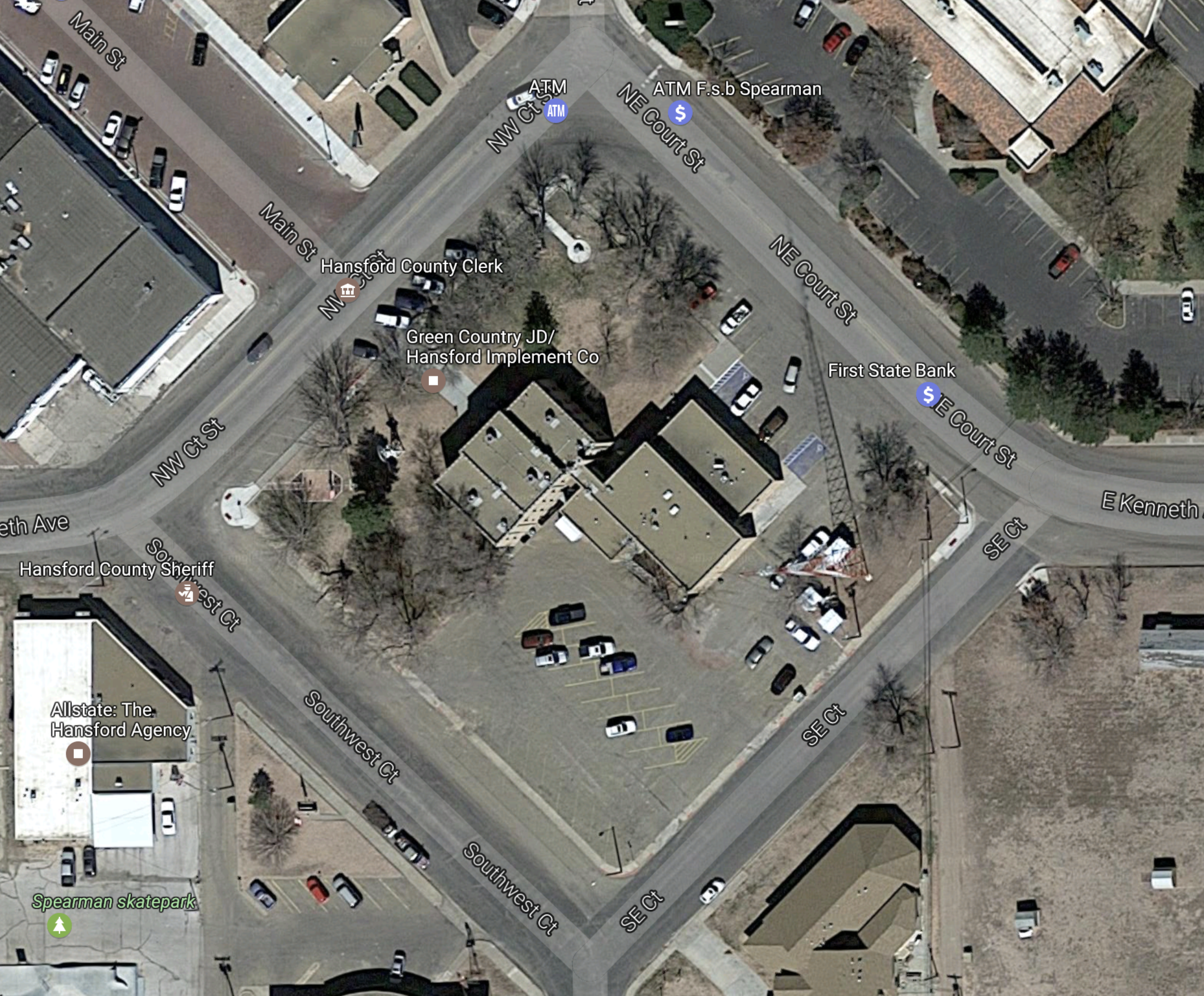 Hansford County Courthouse, Spearman, Texas