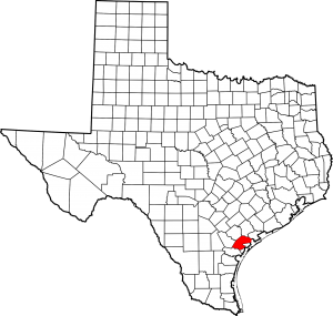 Map_of_Texas_highlighting_Refugio_County.svg